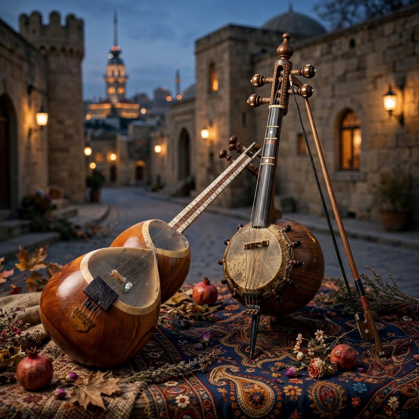 Azerbaijani Mugham Evening Tar Kamancha Classical Music