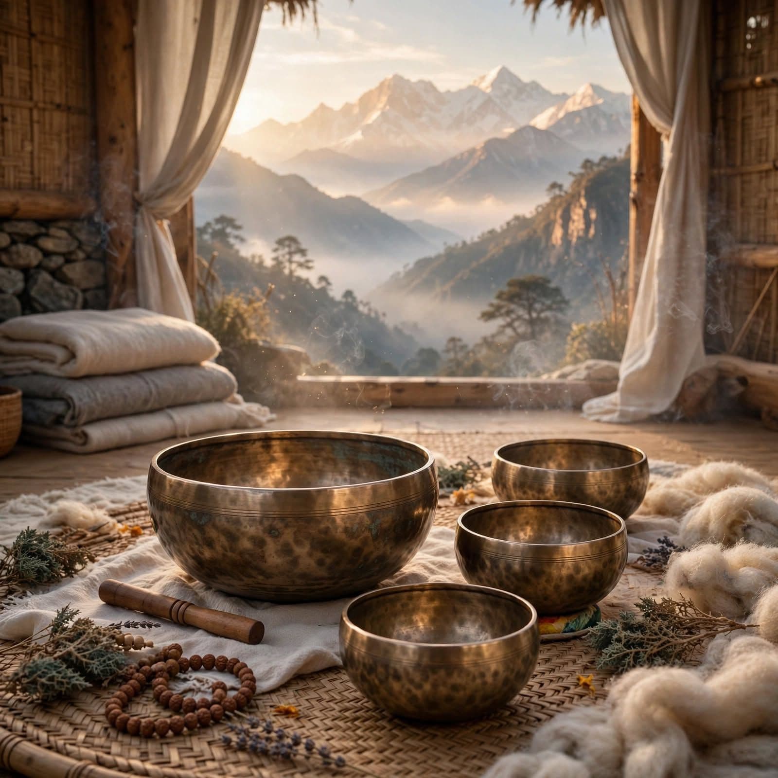 Tibetan Bowl Morning Sound Bath Music