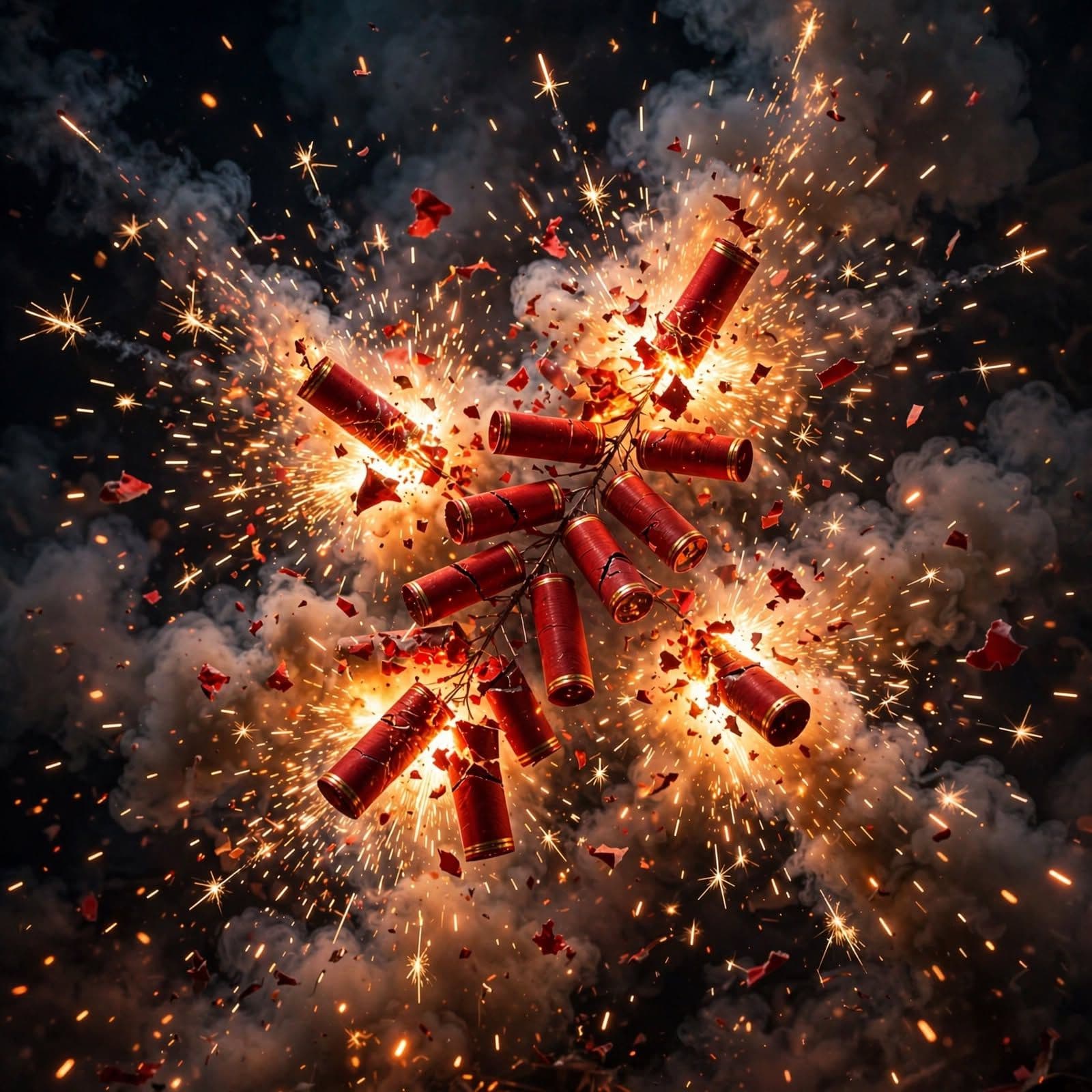 Firecrackers Sound Effect