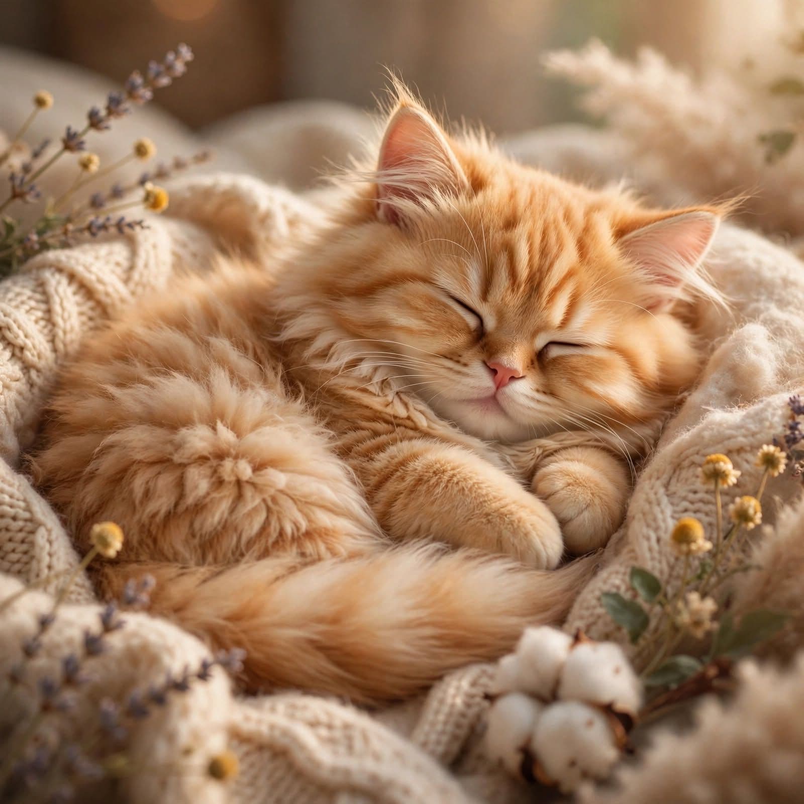 Cat Purring Deep ASMR Pet Sound Effect