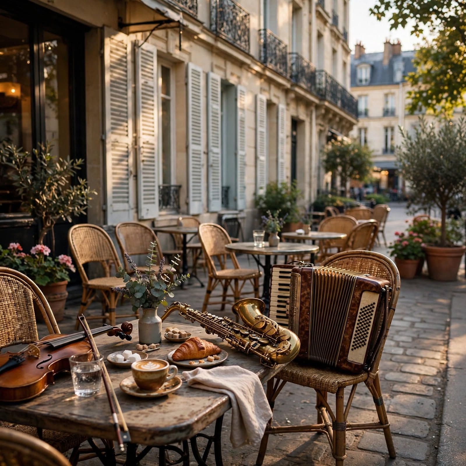 Parisian Café Waltz (Take 4) French Jazz Cafe Music