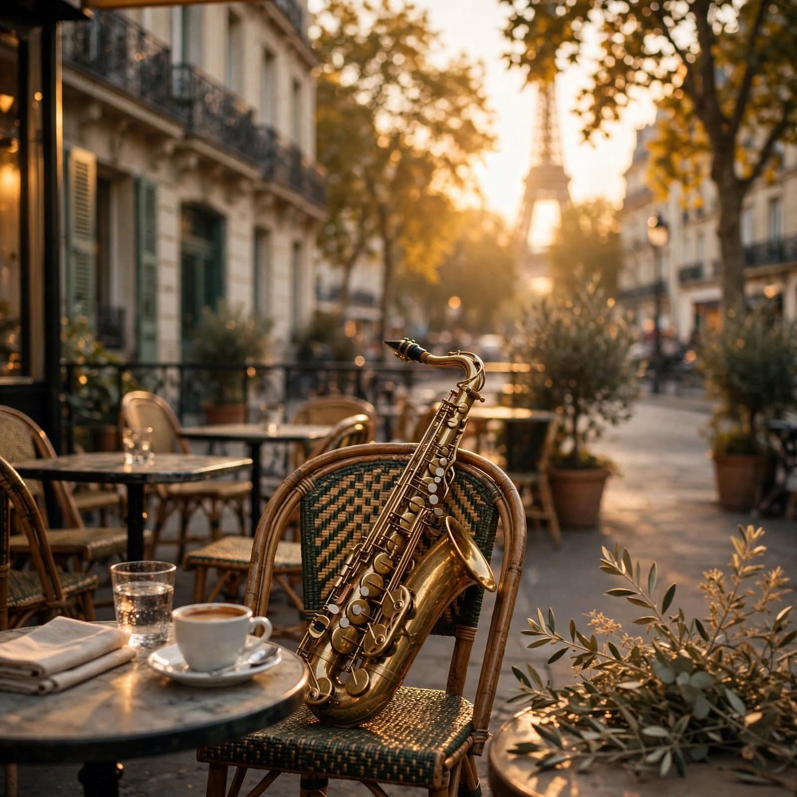 Golden Paris Afternoon (Take 4) French Jazz Music