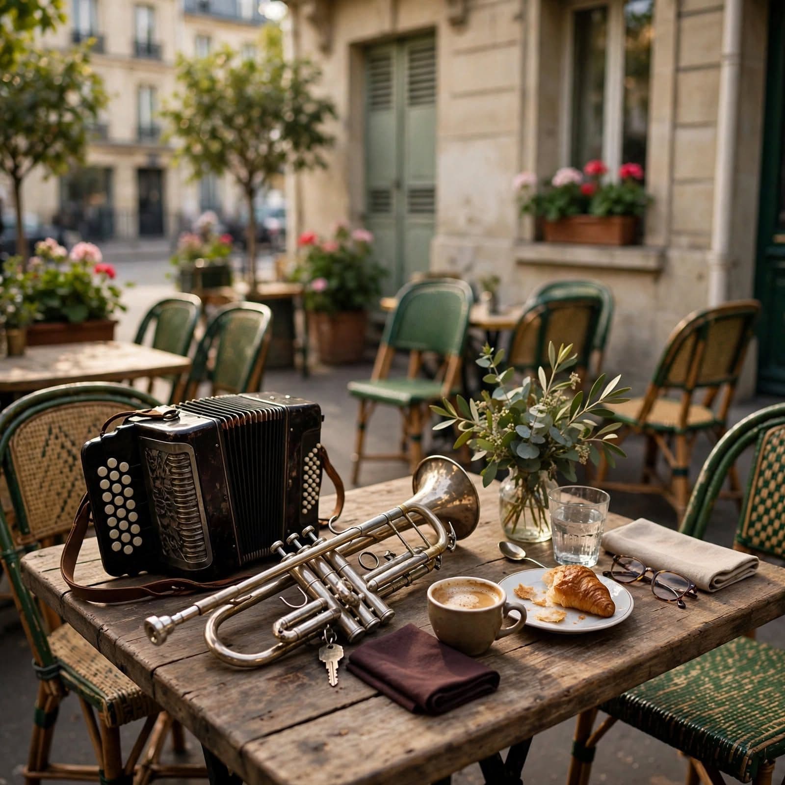 Parisian Café Waltz (Take 5) French Jazz Cafe Music
