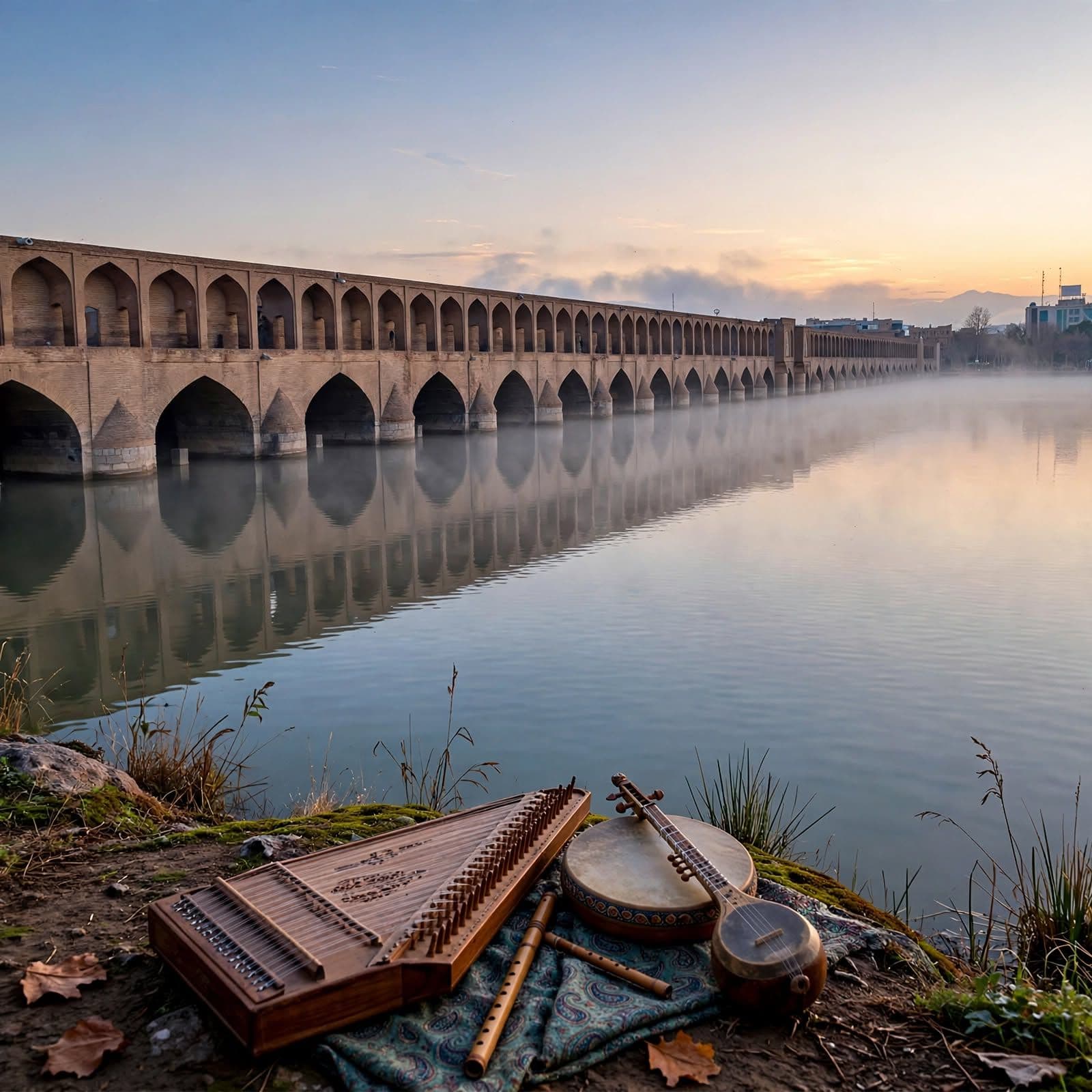 Dawn over Esfahan