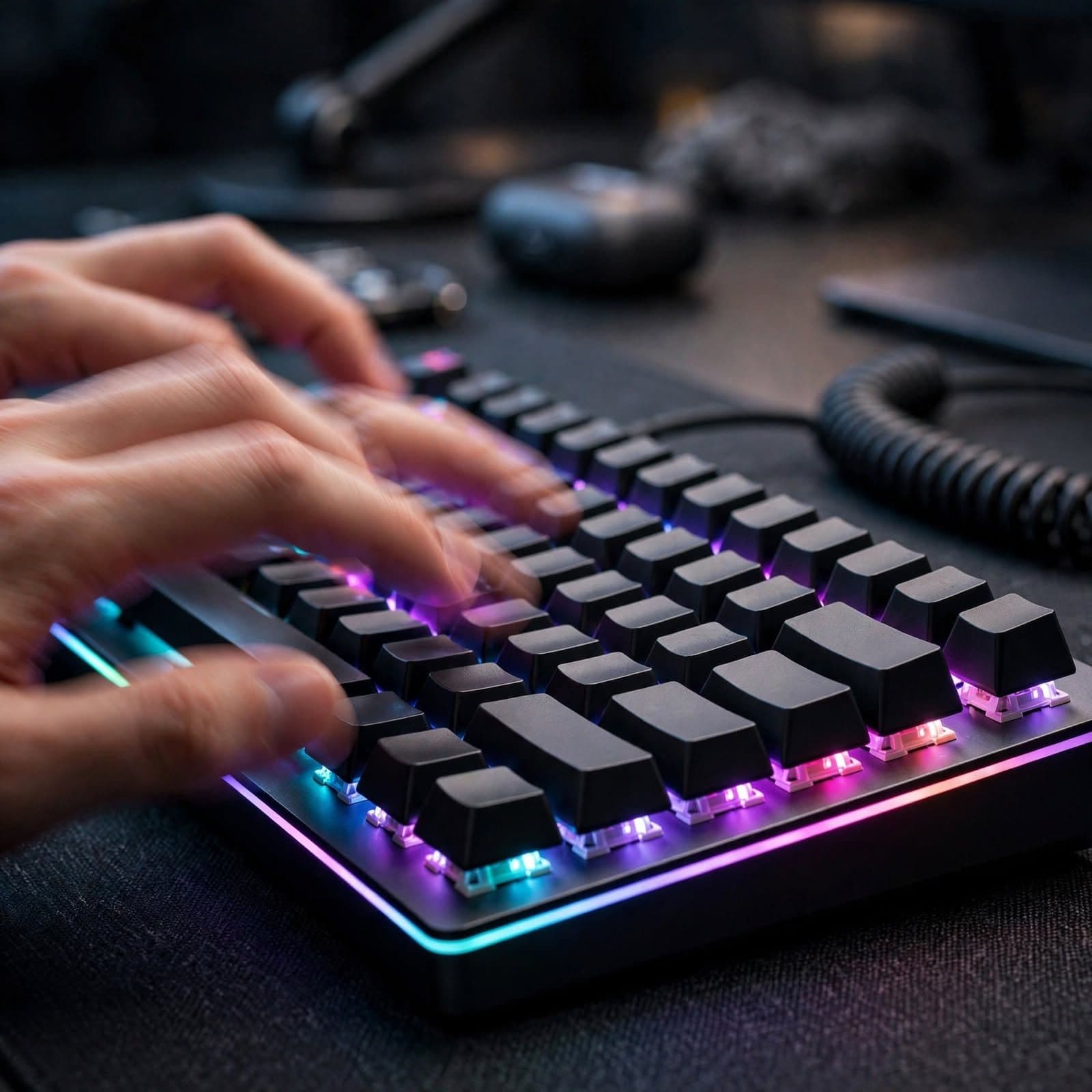 Mechanical Keyboard Typing Sound Effect