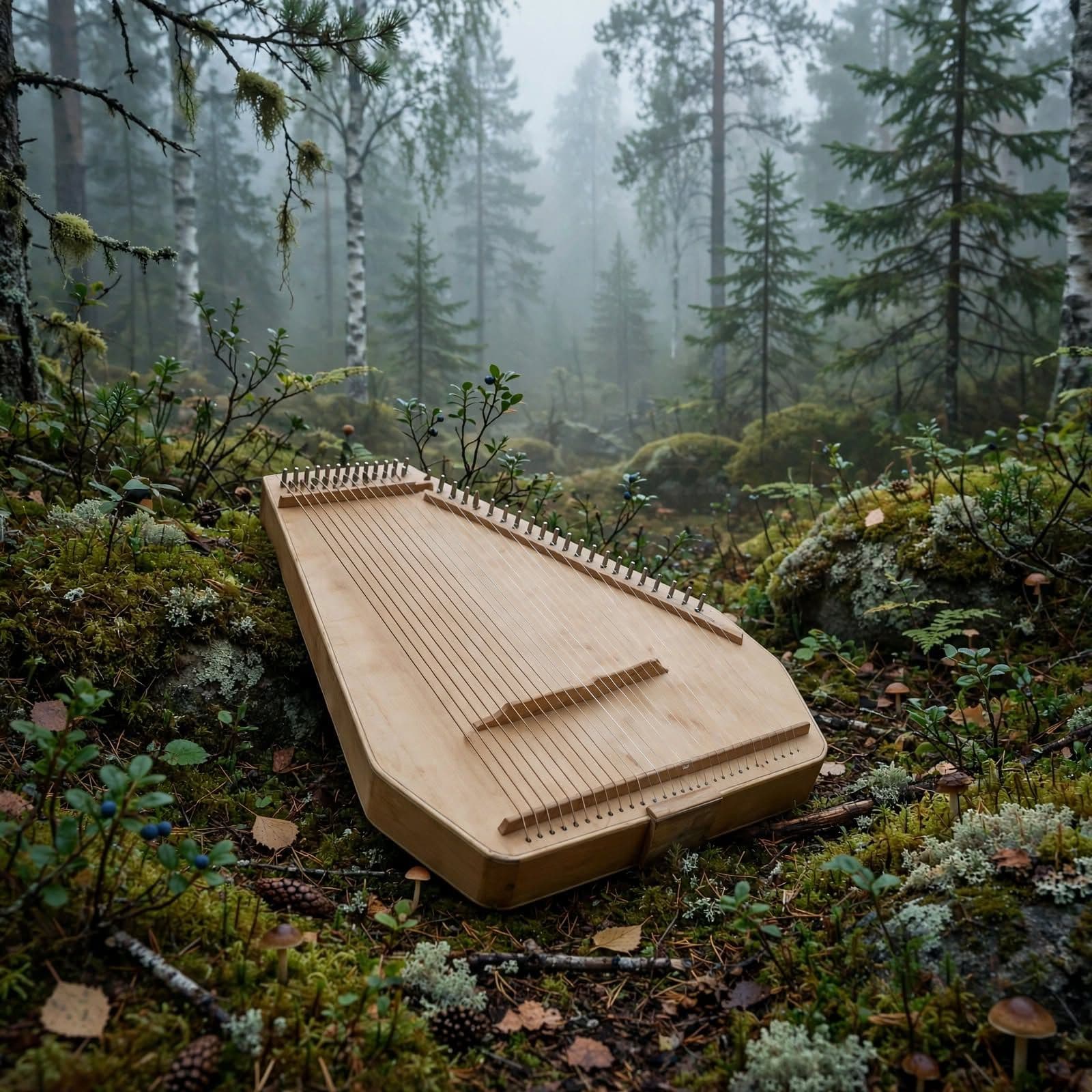 Finnish Kantele Forest Nordic Ambient Zither Music