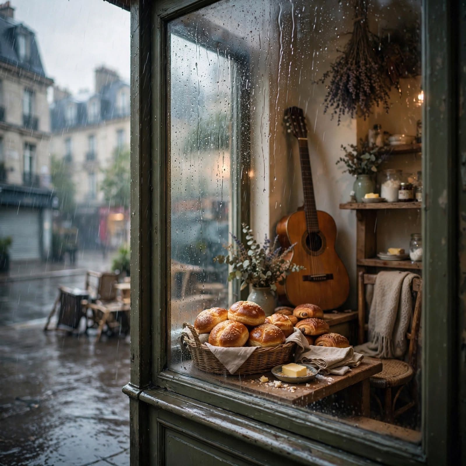 Rain and Brioche