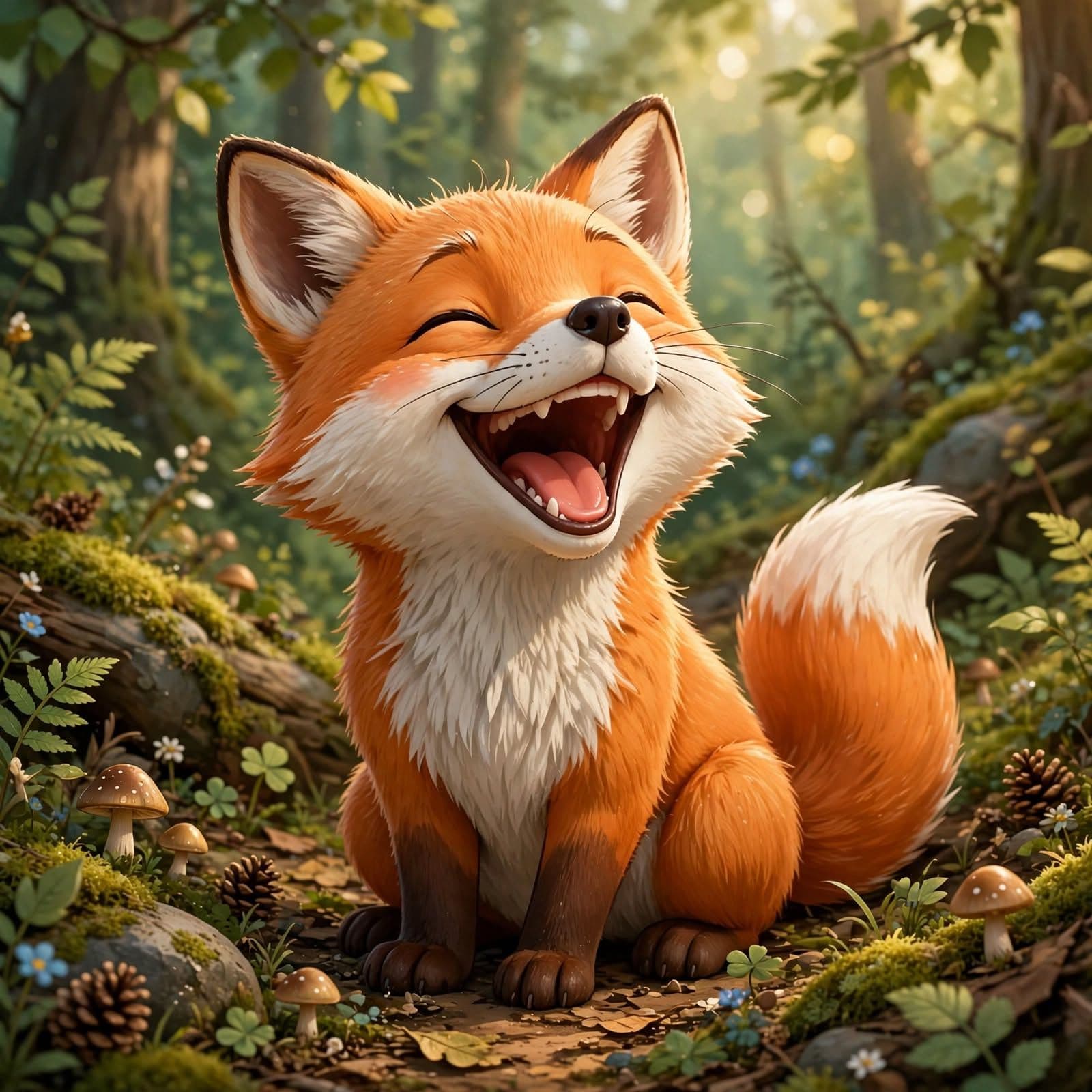 Fox Laughing Viral Animal Sound Effect