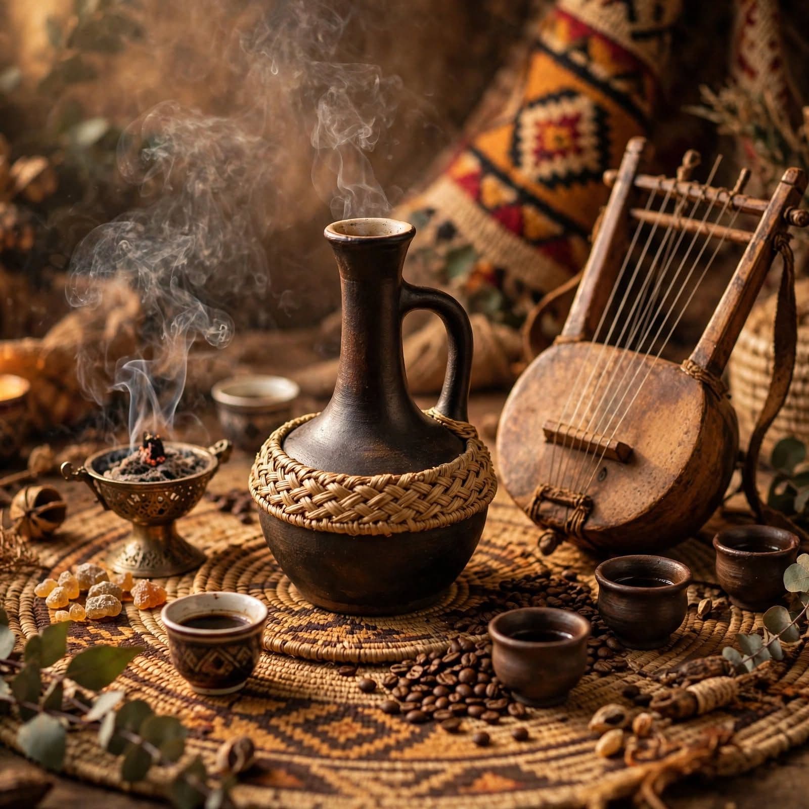 Ethiopian Coffee Ceremony Traditional Music