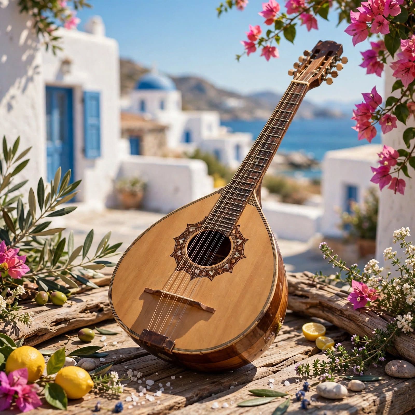 Greek Island Summer Mediterranean Bouzouki Pop