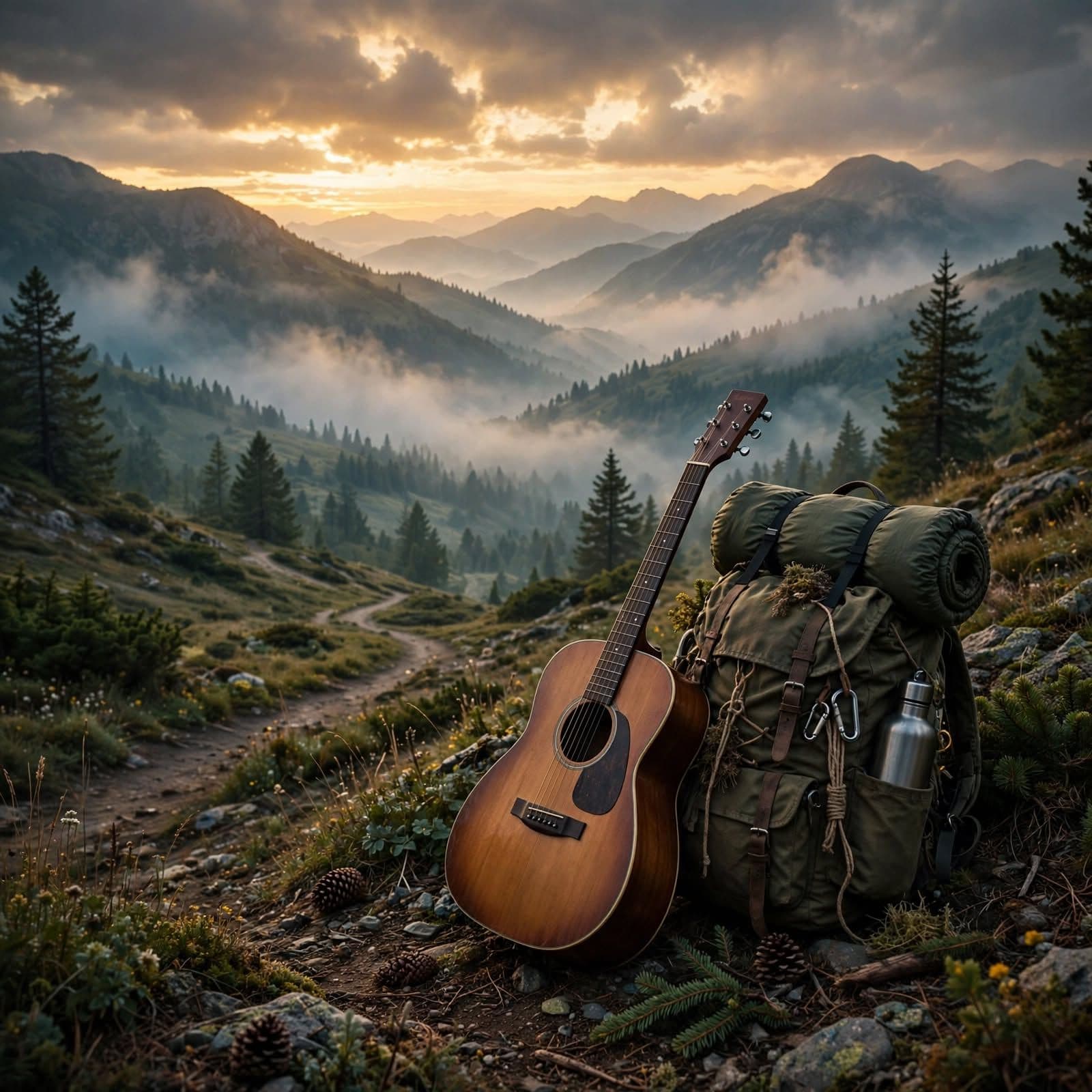 Travel Background Music Cinematic Acoustic Adventure