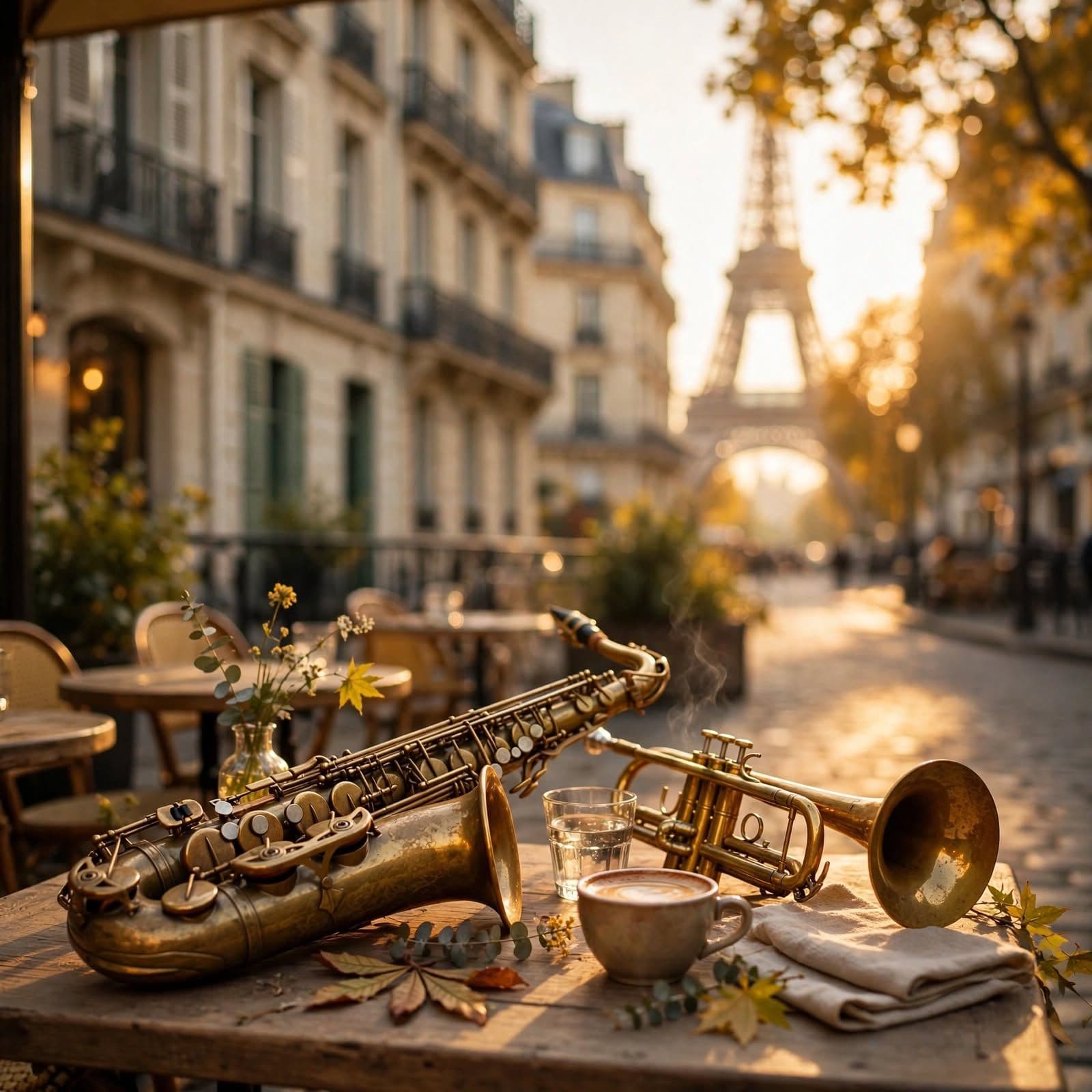 Golden Paris Afternoon (Take 3) French Jazz Music